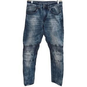 Versace V19-69 ABBIGLIAMENTO SPORTIVO SRL Jeans Men 28x30 moto Blue denim Casual